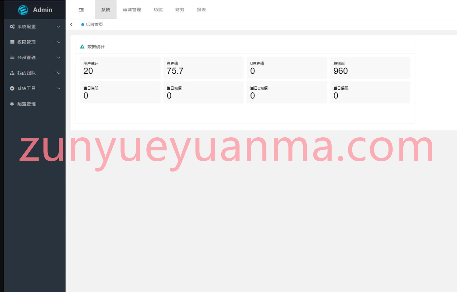 价值500u的trx粉色UI多语言理财网站系统源码插图3